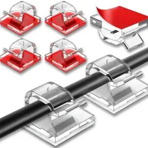 클립 타이 케이블 정리 10P 전선홀더