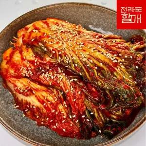 전라도할매 국내산 프리미엄 봄동 겉절이 2kg
