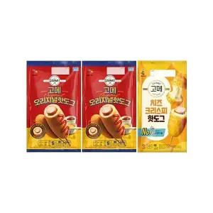 고메핫도그 오리지널2+치즈크리스피1