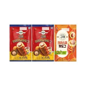 고메핫도그혼합3(오리지널핫도그2+크리스피핫도그1)