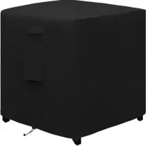 편안한 야외 소방관 커버 스퀘어 36인치 Lx36인치 Wx24인치 내구성 있는 소방관용 방수 및 블랙