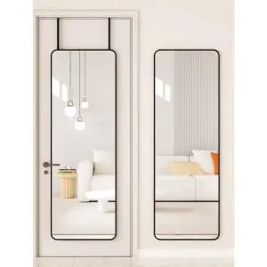 문에거는 전신거울 벽걸이 문짝 홈트 가정용 피팅 신발장 붙이는 도어 미러