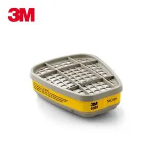 3M 방독 정화통 6003K (유기증기 및 산성가스용 1봉지2개입)안전용품 도구 호흡보호 보호구 리필 면통 작업