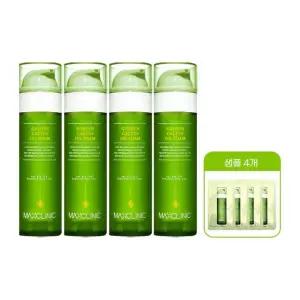 [홈쇼핑 동일] 맥스클리닉 오일 폼 클렌징 골든 선인장 대용량 110g 4개+샘플 4개