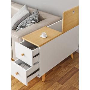 소파 틈새 협탁 서랍 옆 테이블 사이드 슬림 수납장 얇은 수납 거실