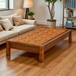 [착불] 확장형 빗살 황토흙침대 평상 카우치 스툴