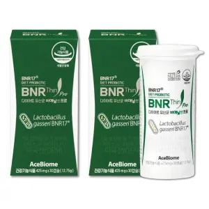 비에날씬 프로 BNR17 다이어트 유산균 30캡슐 2개