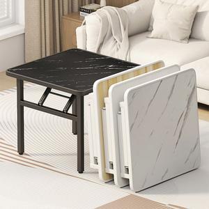 가벼운 1인식탁 식탁 1인 인식탁 접이식식탁 간이 탁자 테이블 주방 백대리석 자취방