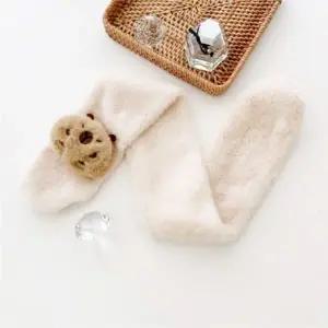 [지앤지] 목도리 카피바라 쁘띠 머플러 페이크퍼목도리 짧은목도리