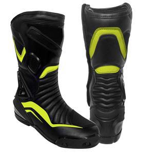 하이브 모토 여성용 오토바이 신발 핑크 부츠 발 보호용 방수 가죽