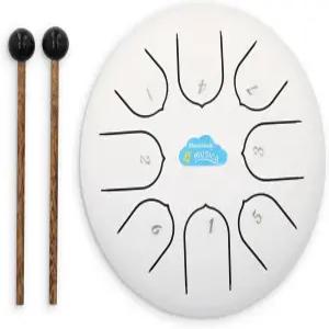 혀 드럼 세트 - 용 비 리듬 학습 재미를 위한 강철 소리가 나는 금속 4세 이상 초보자를 핸드팬 마르멜라다