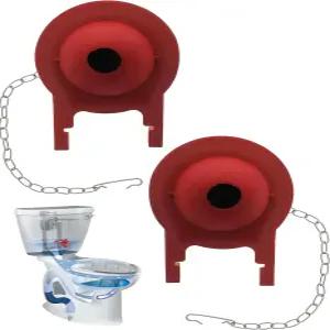 토토 화장실 교체 부품과 호환되는 필수 가치 2팩 - 플래퍼 3인치 G-Max THU499S THU331S THU175S 및