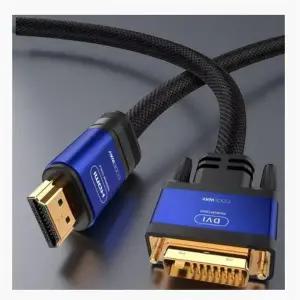 모니터 케이블 종류 듀얼 젠더 pc 디스플레이 연결선 HDMI to DVI-D