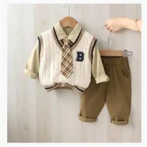 남자 아기 결혼식 하객룩 상하 세트 행사복 돌잔치 외출복 캐주얼 4종