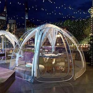 텐트 투명온실 5MPVC 버블하우스 농막 2 투명텐트 돔주택 버블 캠핑 방갈로