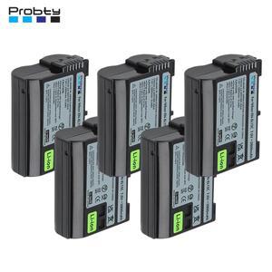 니콘 Z5Z6Z6 IIZ7Z7II D600 용 EN-EL15C 배터리 2800mAh 5개