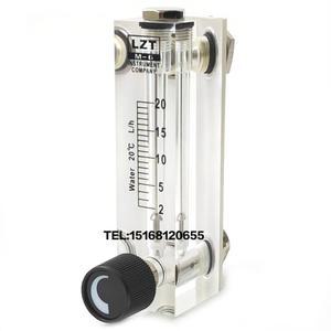 기체 액체 유량계 미터 면적식 0.25 2.5M3/h 파이프 고정밀 센서 2 20L/h
