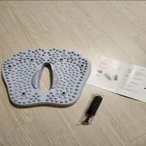 [더스크랙] 바운스번 혈지압 붓기 개선 스텝퍼, 크레용그레이 2개