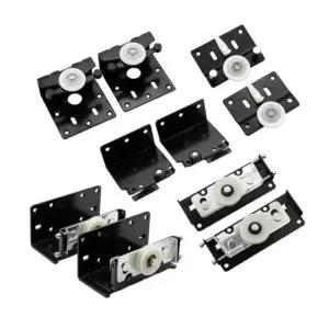 붙박이장 슬라이딩 도어레일 부품 부속 하부 가구 문짝 옷장 롤러 경량 2개