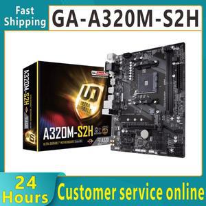 GA-A320M-S2H 데스크탑 보드 32GB AM4 DDR4 마이크로 ATX 컴퓨터 새 상품