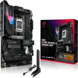 ASUS ROG Strix X870E-E 게이밍 WiFi AMD AM5 X870 ATX 마더보드 18+2+2 전원 스테이지 다이내믹 OC 스위처