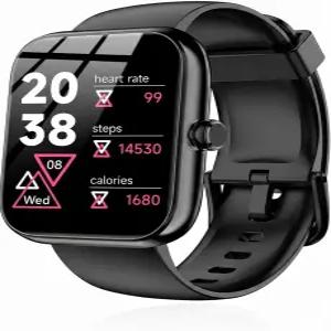 알렉사 및 블루투스 통화 기능이 있는 센보노 스마트 워치 남성용 1.83인치 HD 피트니스 트래커 IP68 방수