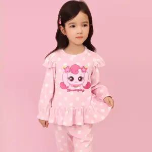 티니핑 하츄핑 러블리 밍크 9부 잠옷 / 키즈 수면 유아 여아 파자마