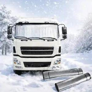 ( )대형차 앞유리 햇빛 차단 커버 여름 겨울 겸용