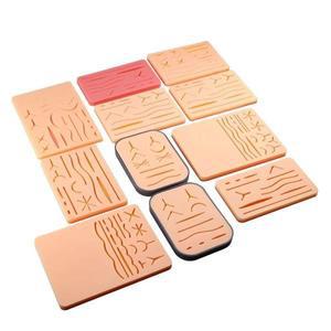 의료 피부 봉합 실습 패드 여러 상처 모듈 의사 학생 교육 도구