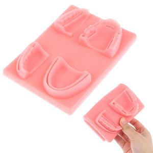 실리콘 인공 피부 구강 거짓 치과 일반적인 상처 유형 가짜 봉합 실습 훈련 의사 키트