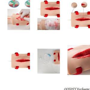 32GC 시뮬레이션 피부 상처 수술 봉합사 실습 모델 시연