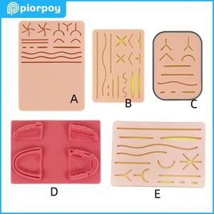 의료 치과 실습용 실리콘 피부 모델 패드 상처 시뮬레이션 봉합 훈련 키트 교육 학습용 몰드