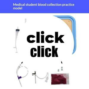 주사 훈련용 간호사 정맥 모델 수혈 천자 IV 혈액 회수 패키지 패드 상처 피부 봉합 포함 1세트