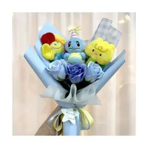 오늘도 포켓몬스터 미니 꼬부기 인형꽃다발 졸업 입학 학예회 연주회 발표회 수료식 생일