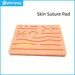 치과 실습 실리콘 피부 모델 패드 상처 시뮬레이션 봉합사 학생 훈련 키트 교육 성형