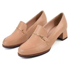 [룽스]여성구두 미들힐 통굽 정장구두 펌프스 근무화