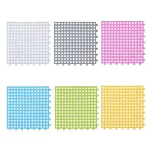 [룽스]미끄럼방지 매트 욕실매트 142g 10개_조립식