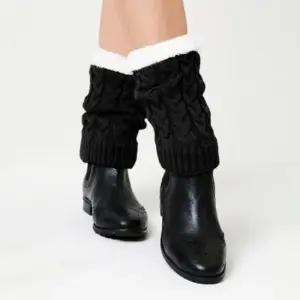 겨울 발목토시 블랙 22cm 니트 여자 선물 레그 레그