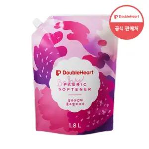 더블하트 유아 섬유유연제 플로럴아로마 1.8L(리필)