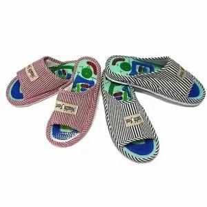 건강 발 마사지 슬리퍼 부위별 지압 기능 실내 발지압 지압돌기