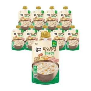 [T] 맘스쿠킹 이유식 닭백숙 진밥 (12개월) 10개