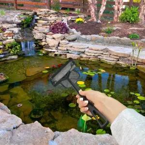 WL 블랙 촘촘한 사각 뜰채