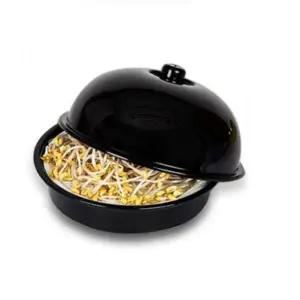 콩나물 재배기 가정용 새싹 키우기 실내 블랙