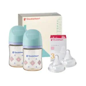 더블하트 신생아 젖병 노꼭지 단청 트윈팩 젖꼭지 S BNS