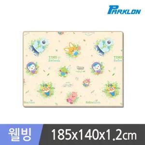 [파크론] 뽀로로 하늘구경 웰빙 놀이방매트 185x140x1.2cm