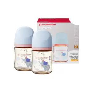 더블하트 캐릭터 수유 젖병 출산 선물160ml 코끼리 BNS