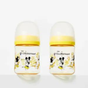 더블하트 디즈니 아기 젖병 160ml 출산 선물 트윈팩 BNS