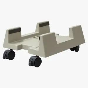 본체 받침대 트롤리 선반 컴퓨터 거치대 이동 데스크