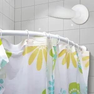 샤워커튼봉 곡선형 160cm 커브 커튼봉 욕실 피팅룸