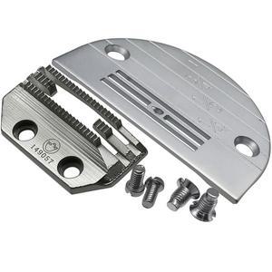 1세트 니들 플레이트 및 피드 도그(나사 4개 포함)  149057 + 147150 JUKI Brother 산업용 단일 바늘 재봉